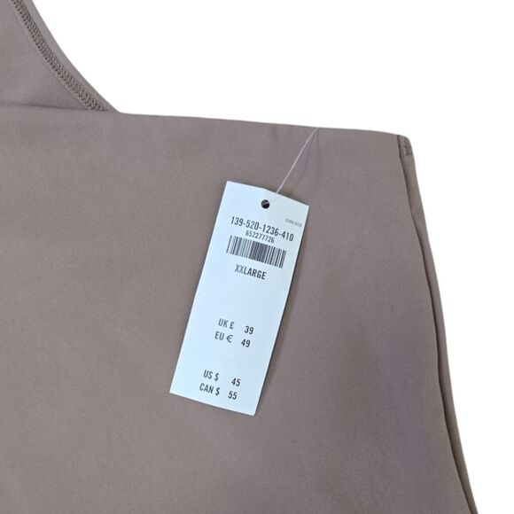 Abercrombie & Fitch Womens Size XX Large High Neck Cut Out Bodysuit Soft A&F - Picture 9 of 10